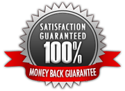 Satisfaction Guaranteed 100% - Money Back Guarantee